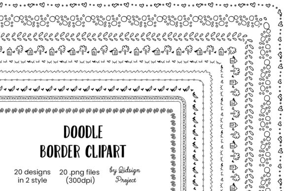 Download Doodle Border Clipart - Clipart Collection