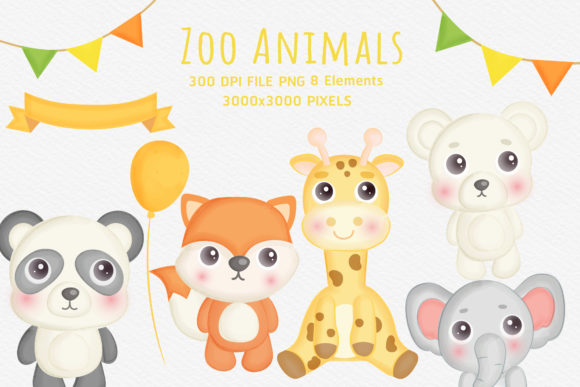 Download Zoo Animals Clipart - Clipart Collection