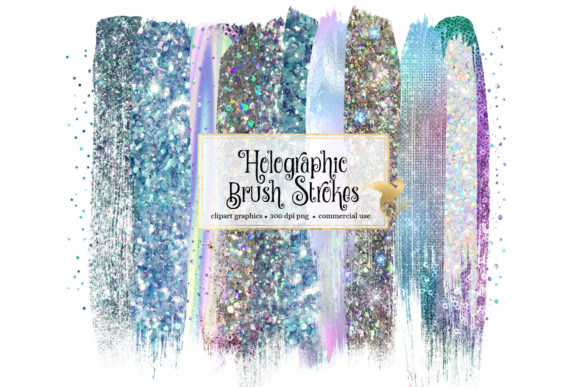 Download Holo Brush Strokes Clipart - Clipart Collection