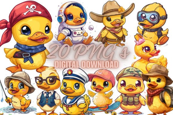 Download Cute Duck Clipart, PNG 6S-20 - Clipart Collection