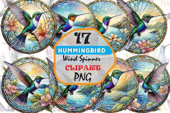 Download Stained Glass Hummingbird Clipart PNG - Clipart Collection