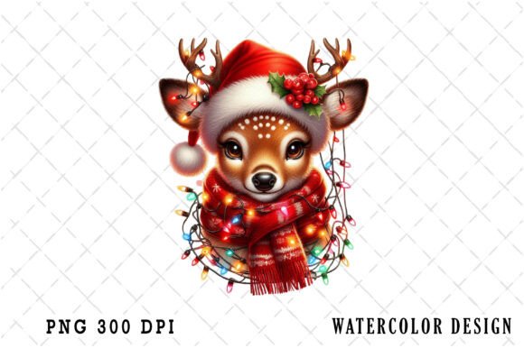 Download Funny Christmas Reindeer Clipart Bundle - Clipart Collection