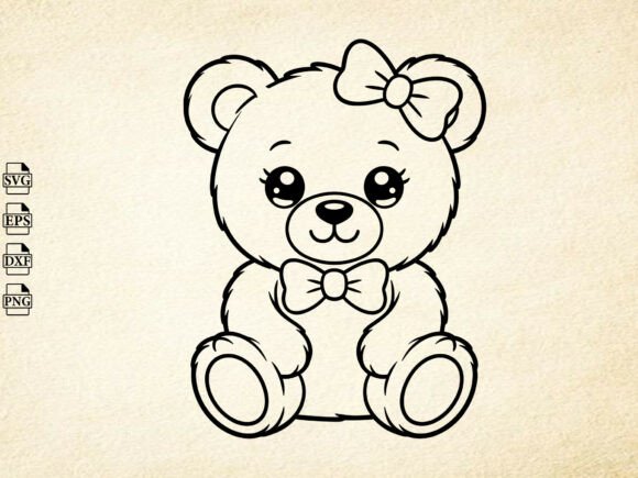 Download Teddy Bear Svg, Teddy Bear Clipart - Clipart Collection