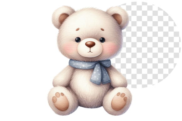 Download TeddyJoy Watercolor Delight Clipart - Clipart Collection