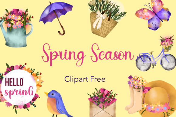 Download Spring Season Clipart Free - Clipart Collection