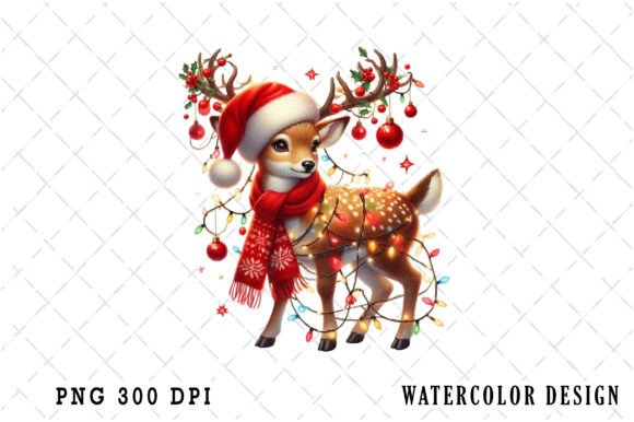 Download Funny Christmas Reindeer Clipart Bundle - Clipart Collection