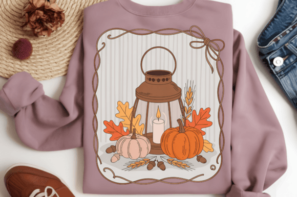 Download Romantic Fall Coquette Frame PNG Clipart - Clipart Collection