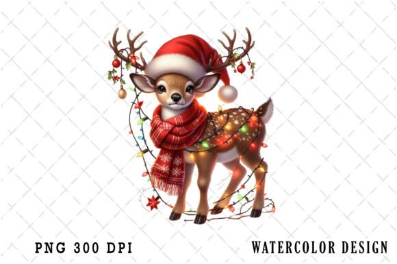 Download Funny Christmas Reindeer Clipart Bundle - Clipart Collection