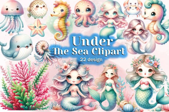 Download Under the Sea Clipart Bundle - Clipart Collection