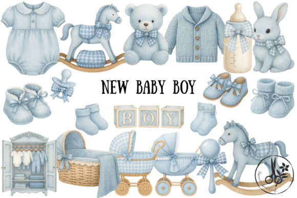 Download Baby Boy Bundle - Png &amp; Pdf Clipart - Clipart Collection