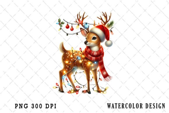 Download Funny Christmas Reindeer Clipart Bundle - Clipart Collection
