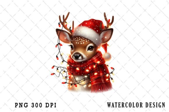 Download Funny Christmas Reindeer Clipart Bundle - Clipart Collection