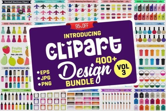 Download Illustration Clipart Bundle Vol.3 - Clipart Collection