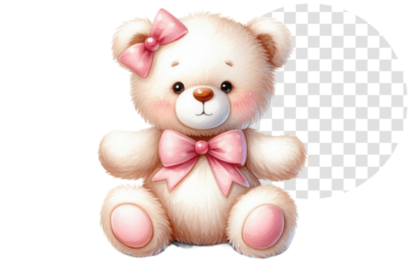Download TeddyJoy Watercolor Delight Clipart - Clipart Collection