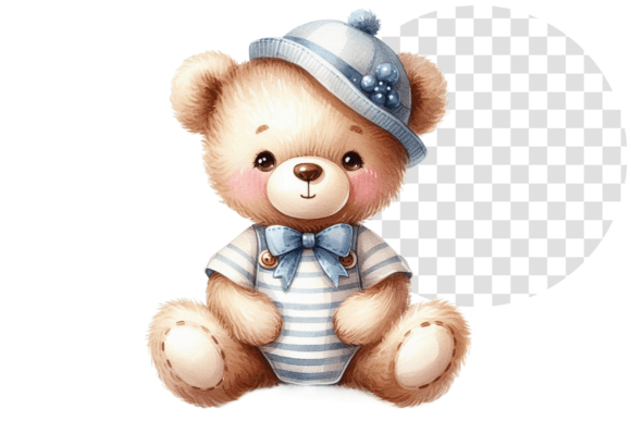 Download TeddyJoy Watercolor Delight Clipart - Clipart Collection