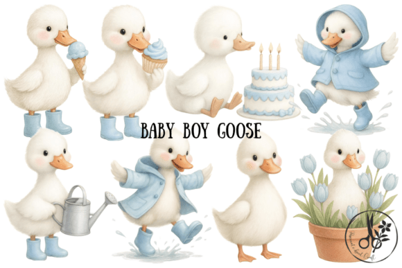 Download Baby Boy Goose - Png &amp; Pdf Clipart - Clipart Collection