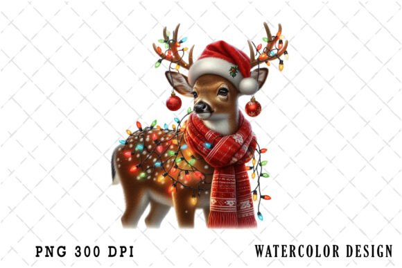 Download Funny Christmas Reindeer Clipart Bundle - Clipart Collection