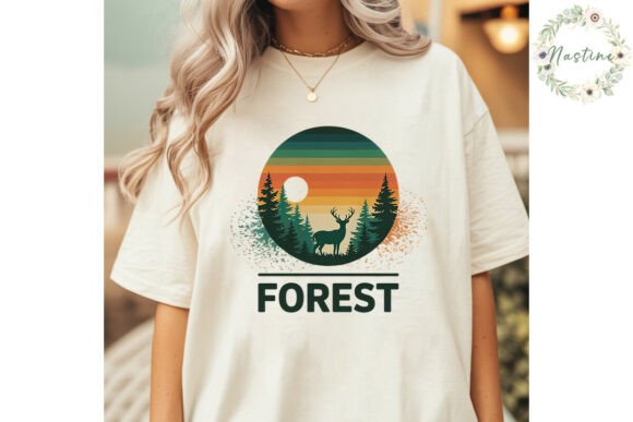 Download Forest Deer Sunset Clipart PNG - Clipart Collection