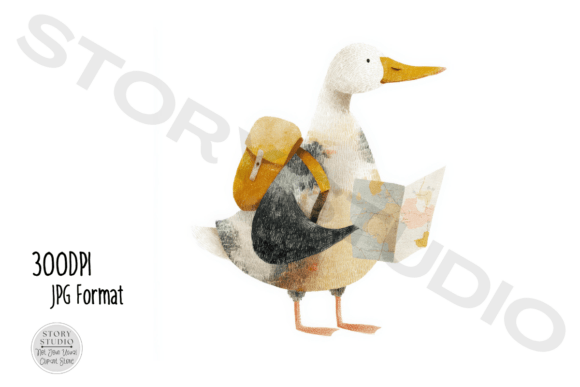 Download Cute Duck Clipart Set - Clipart Collection