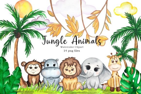 Download Jungle Clipart, Safari, Safari Animals - Clipart Collection